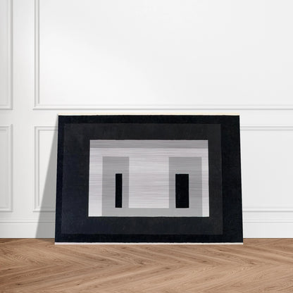 VARIANT ADOBE 1948 - Josef Albers Brushed Aluminum Print - 70x100 cm / 28x40 inches | Josef Albers Aluminum Print | Josef Albers Prints