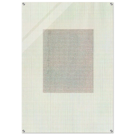 UNTITLED 1967 - Eva Hesse Acrylic Print - 70x100 cm / 28x40″ inches