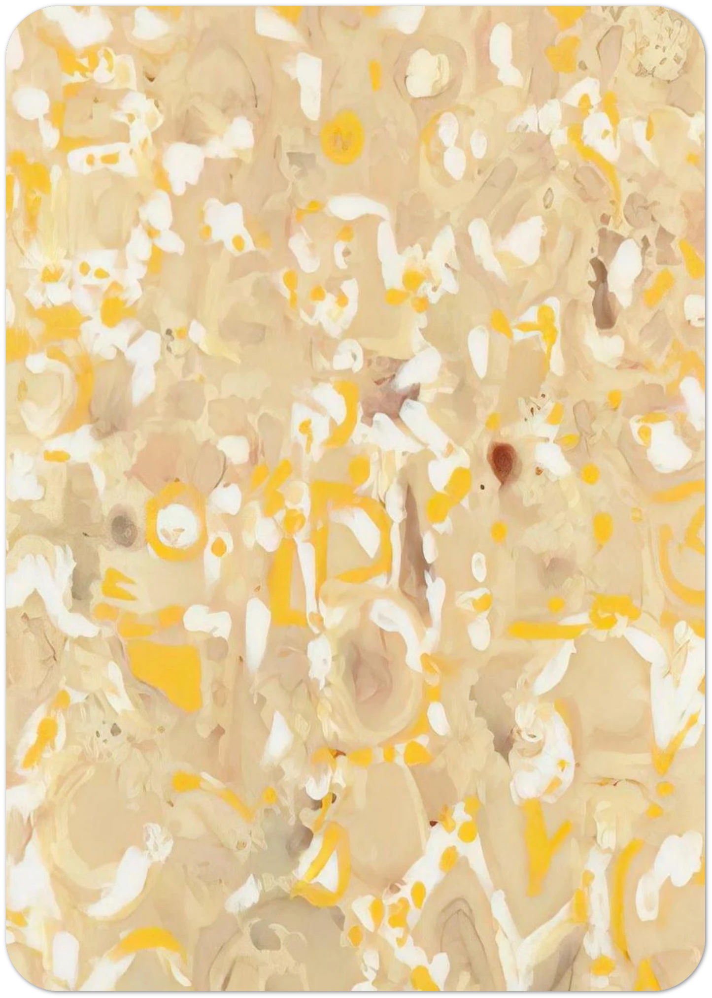 Hieroglyphs No. 12 By Lee Krasner Pack of 10 Post Cards | Lee Krasner Post Cards | A6 (10.5 x 14.8 cm) - 4.1 x 5.8 inches
