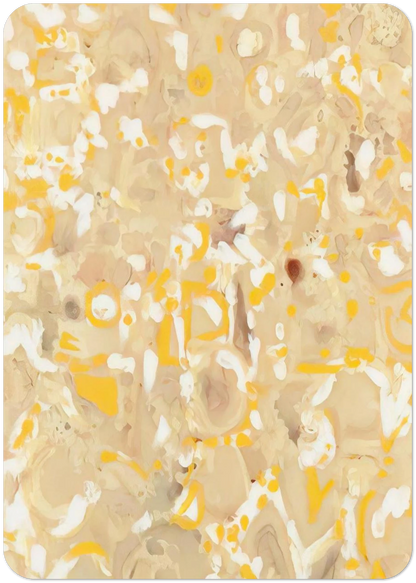 Hieroglyphs No. 12 By Lee Krasner Pack of 10 Post Cards | Lee Krasner Post Cards | A6 (10.5 x 14.8 cm) - 4.1 x 5.8 inches