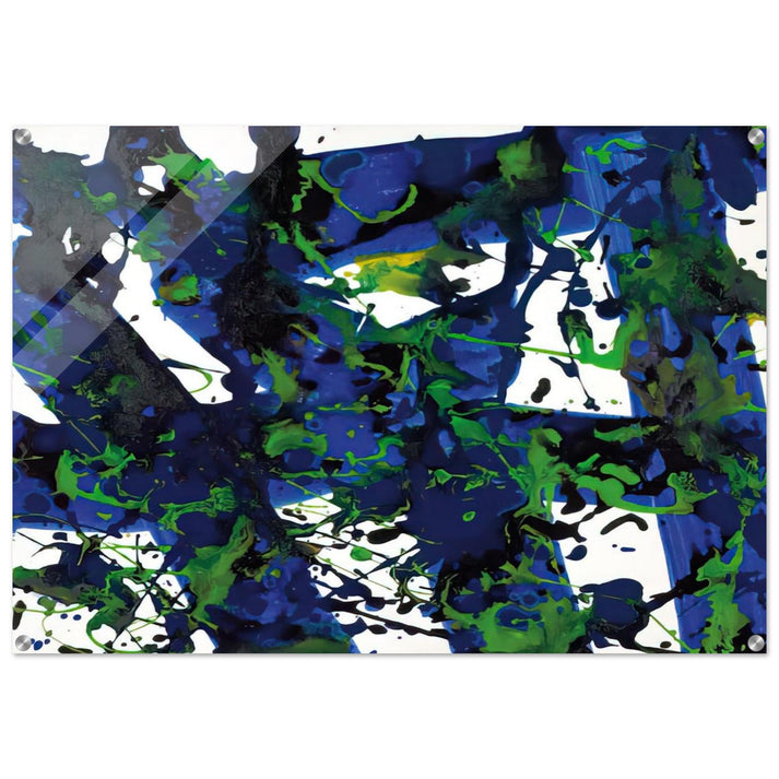 Untitled  SFP94-17  SF94-032  - Sam Francis Acrylic Print - 70x100 cm / 28x40″ inches