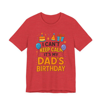 Regalo de cumpleaños para papá No puedo mantener la calma Es el cumpleaños de mi papá Feliz padre