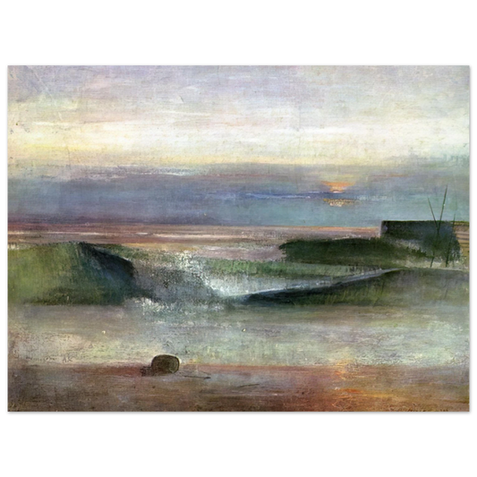 Victor Pasmore - The Wave - 1944  75x100 cm / 30x40inches Fine Art Poster