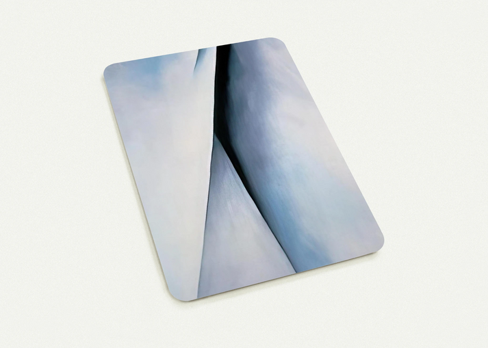 Abstraction White By Georgia O'Keeffe Pack of 10 Post Cards | Georgia O'Keeffe Post Cards | A6 (10.5 x 14.8 cm) - 4.1 x 5.8 inches