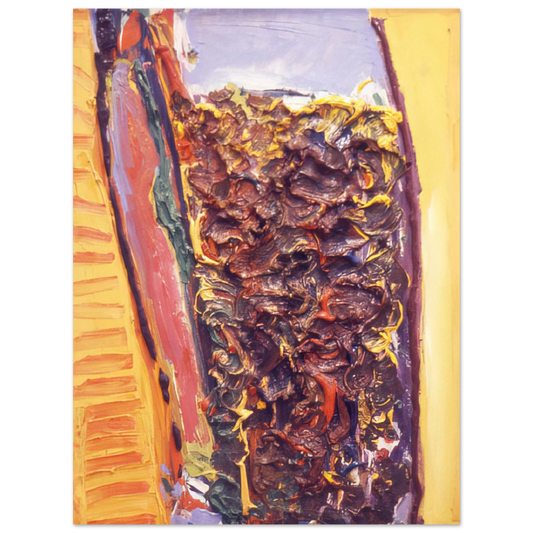 Ronnie Landfield - For Vincent Van Gogh - 1972  75x100 cm / 30x40inches Fine Art Poster