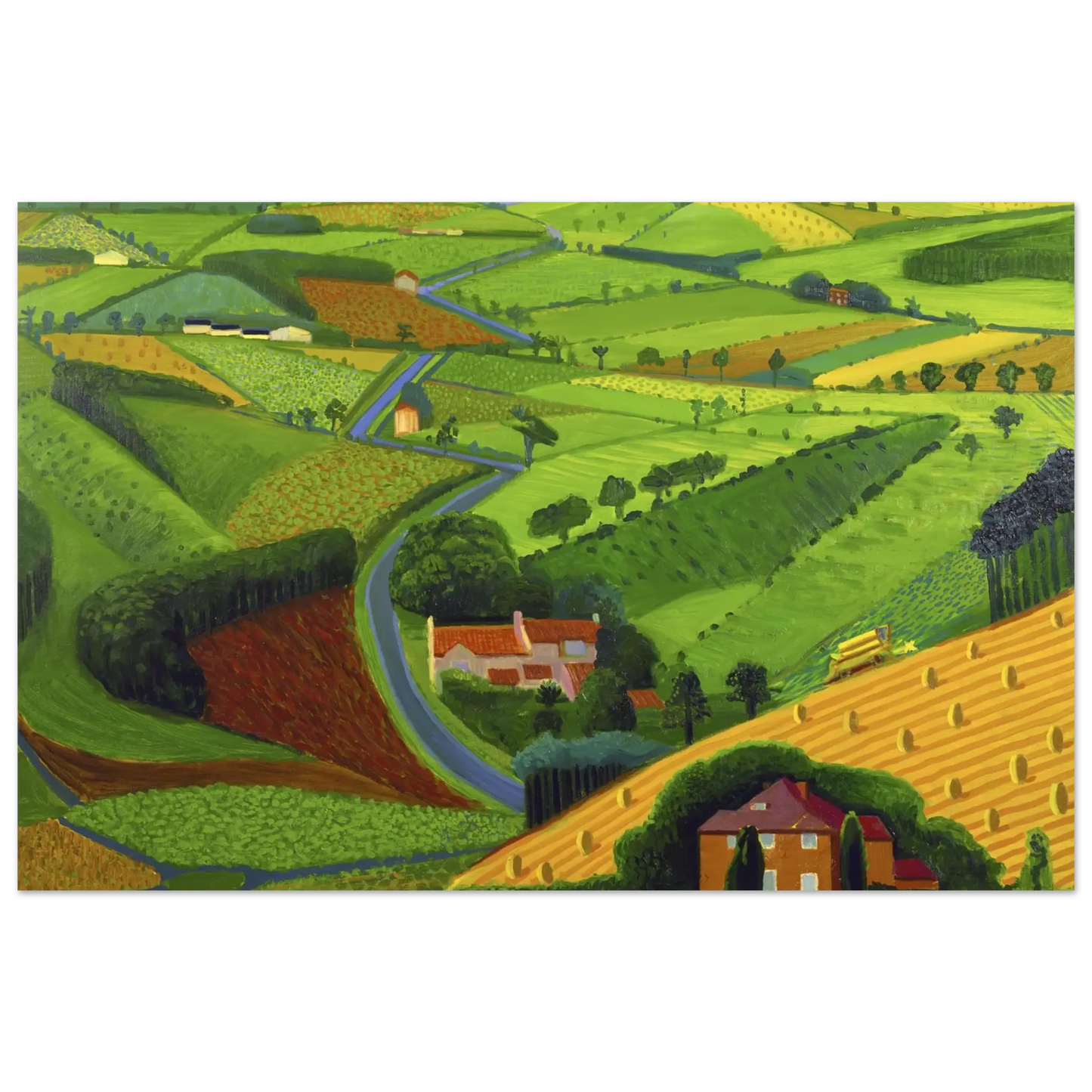 David Hockney - David Hockney Wall art - A1 (59.4 x 84.1  cm) - Fine Art Poster - -