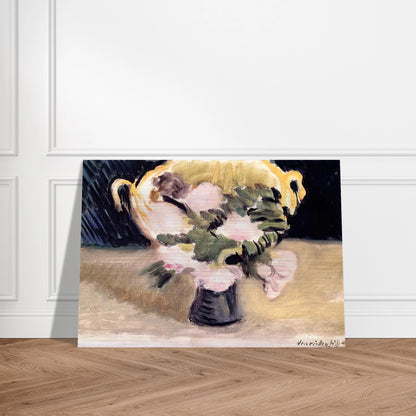FLOWERS 1919 - Henri Matisse Brushed Aluminum Print - 70x100 cm / 28x40 inches | Henri Matisse Aluminum Print | Henri Matisse Prints