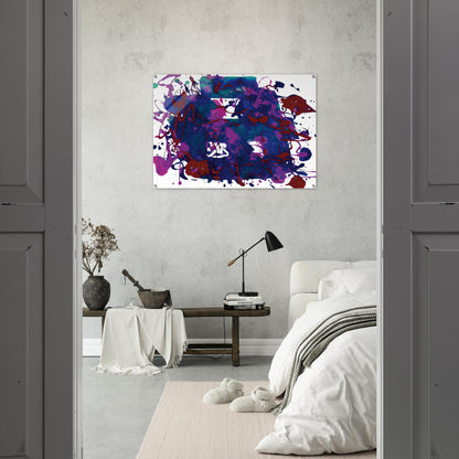 Untitled  SFP94-75  SFF 1749  - Sam Francis Acrylic Print - 70x100 cm / 28x40″ inches