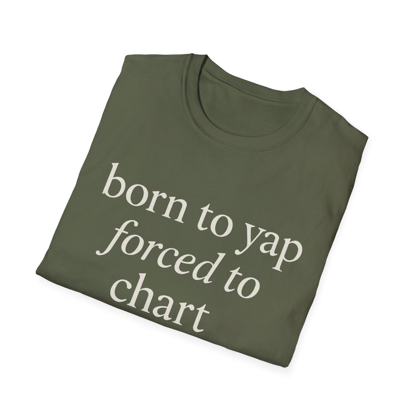 Camiseta "Born to Yap, Obligado a Gráfico", Divertida Camiseta de Enfermera para Trabajadores de la Salud, Regalo de Humor Médico para Enfermeras Registradas, Enfermeras Prácticas con Licencia (LPN), Camiseta de Enfermera Amante de los Perros