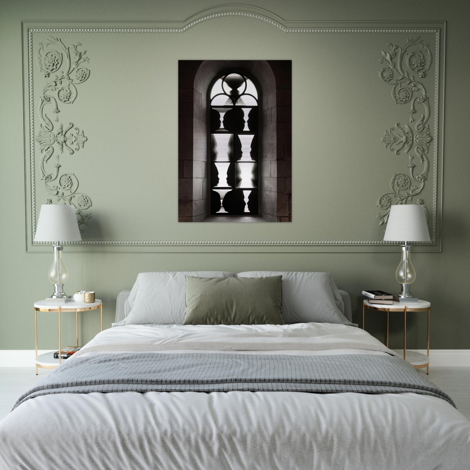 MENSCHENSOHN 2009 - Sigmar Polke Brushed Aluminum Print - 70x100 cm / 28x40 inches | Sigmar Polke Aluminum Print | Sigmar Polke Prints
