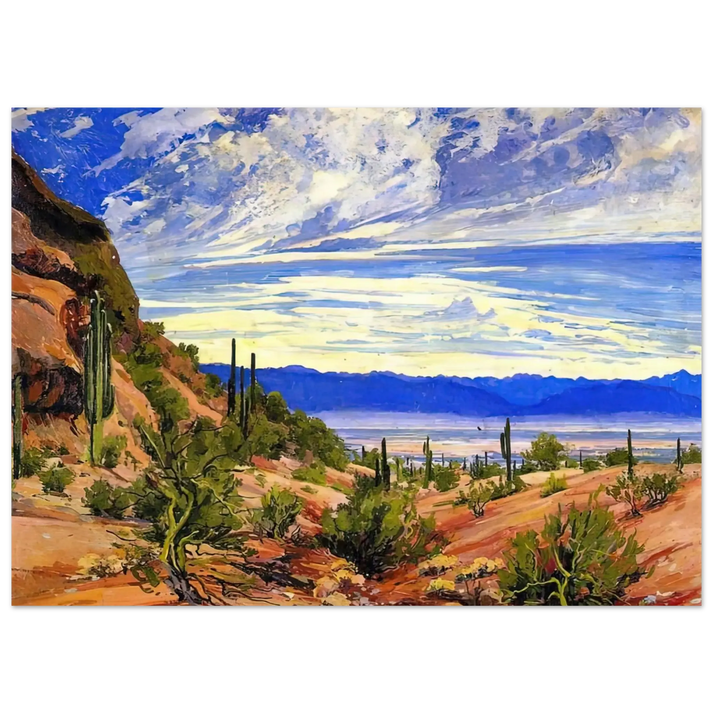 Maynard Dixon - WASHOE WICKIUP 1919 Wall art - A1 (59.4 x 84.1  cm) - Premium Wooden Framed Poster With Fine Art Paper - Black frame