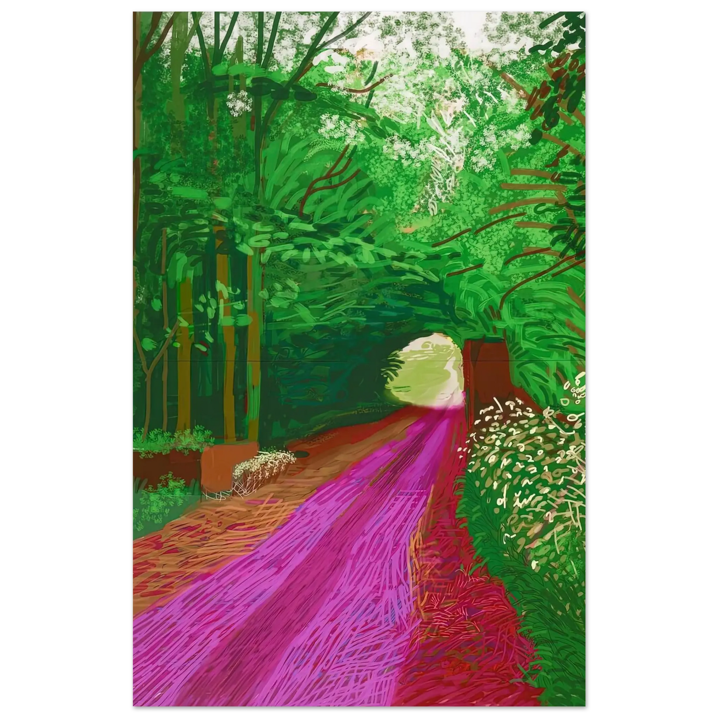 David Hockney - David Hockney Wall art - 70x100 cm / 28x40 inches - Fine Art Poster - -