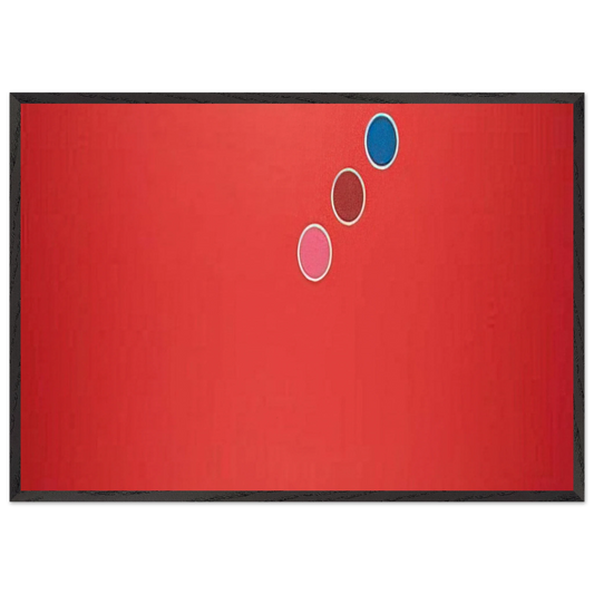 Untitled - 1970 N12 - Thomas Downing 70x100 cm / 28x40 inches Framed Art Print – Black Wooden Frame