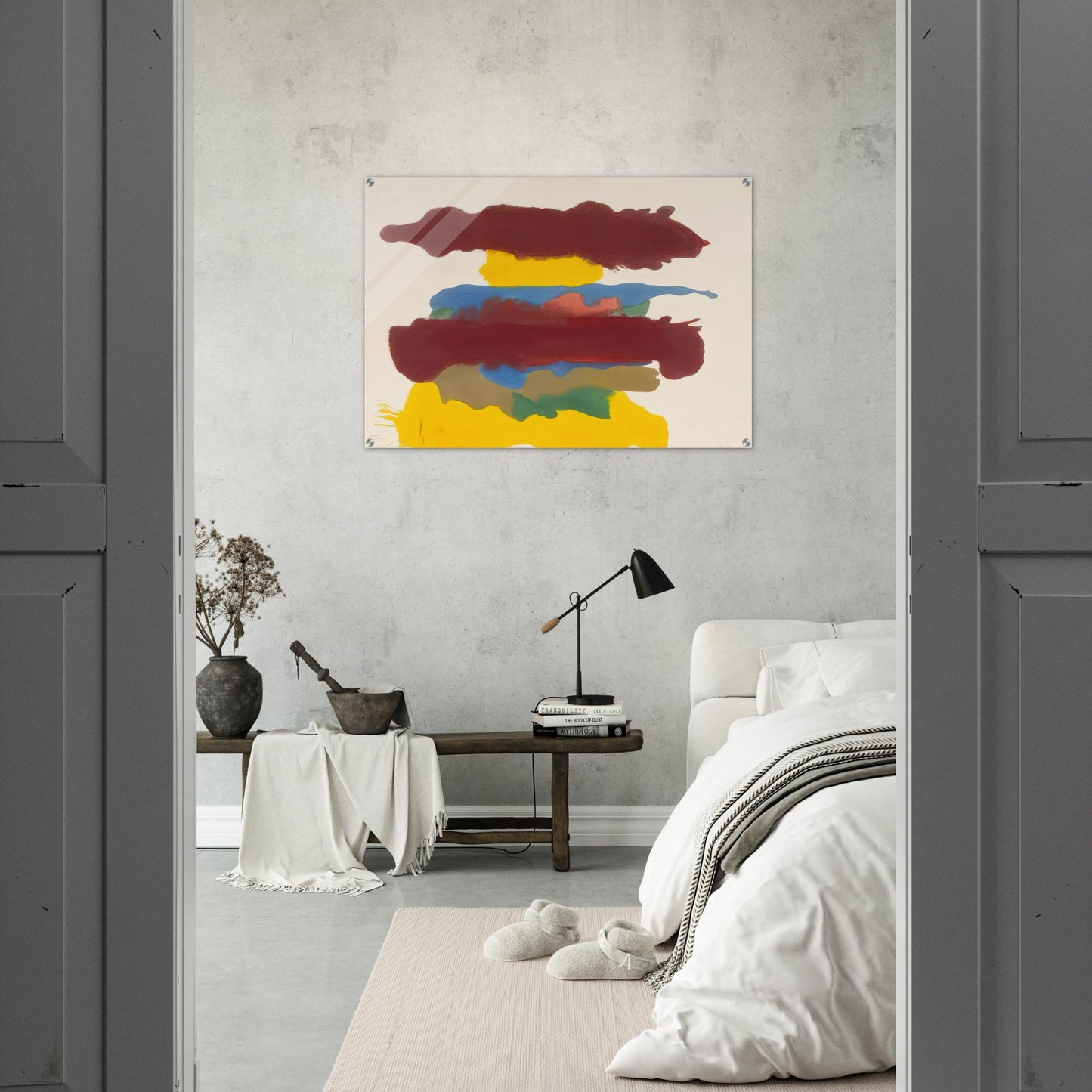 Weather Change - 1963 - Helen Frankenthaler Acrylic Print - 70x100 cm / 28x40″ inches