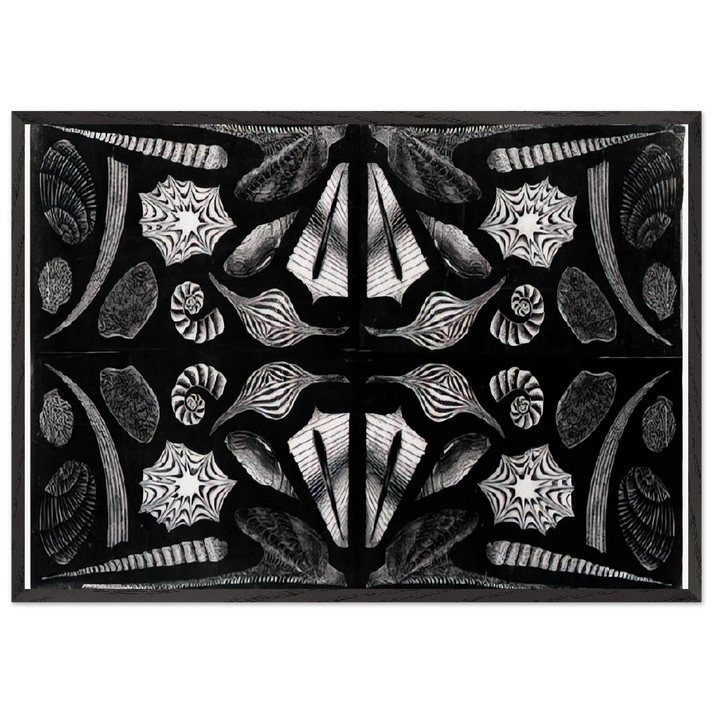 ESCHER 5 - MC Escher 70x100 cm / 28x40 inches Framed Art Print – Black Wooden Frame | Maurits Cornelis Escher Prints