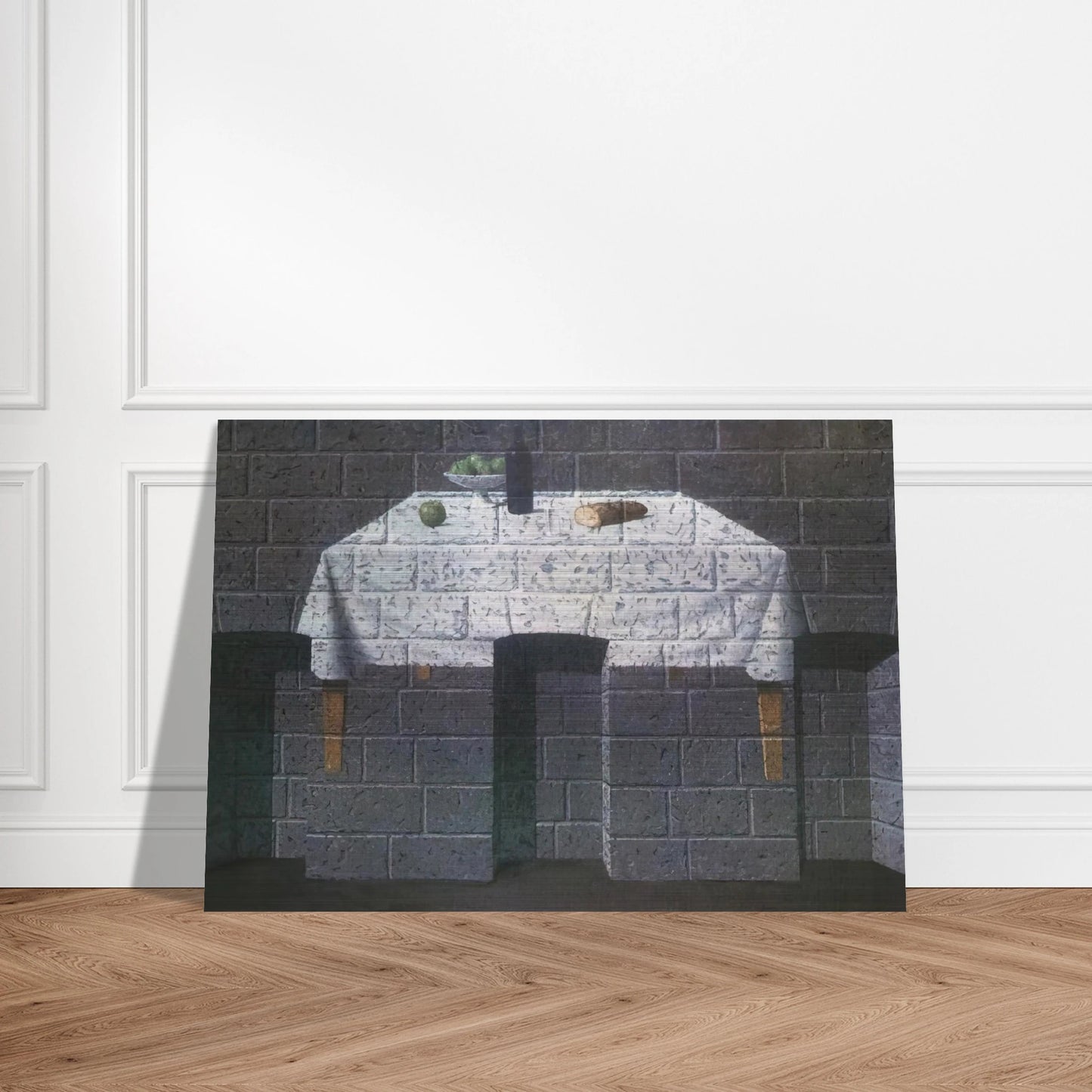 THE ENDEARING TRUTH 1966 - Rene Magritte Brushed Aluminum Print - 70x100 cm / 28x40 inches | Rene Magritte Aluminum Print | Rene Magritte Prints