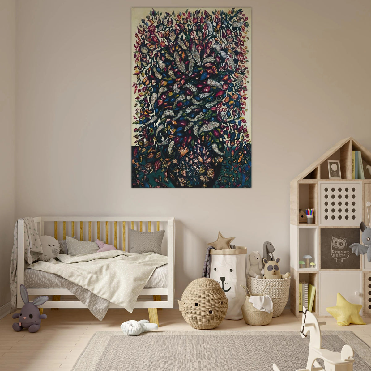 Fleurs et fruits - 1920 - Seraphine Louis Art Prints - 100x150 cm / 40x60″ inches | Seraphine Louis Poster | Seraphine Louis Prints