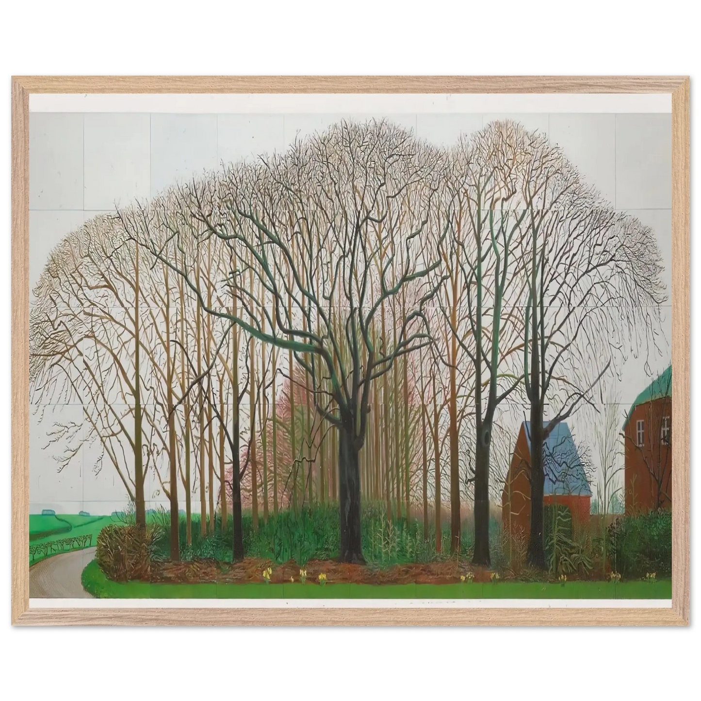 David Hockney - David Hockney Wall art - A1 (59.4 x 84.1  cm) - Fine Art Poster - -