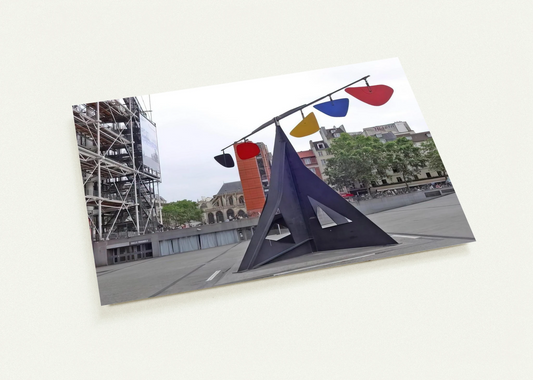 HORIZONTAL 1974 By Alexander Calder Pack of 10 Post Cards | Alexander Calder Post Cards | A6 (10.5 x 14.8 cm) - 4.1 x 5.8 inches
