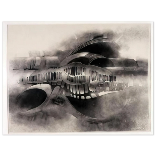 Lee Bontecou - UNTITLED 1966 1  75x100 cm / 30x40inches Fine Art Poster