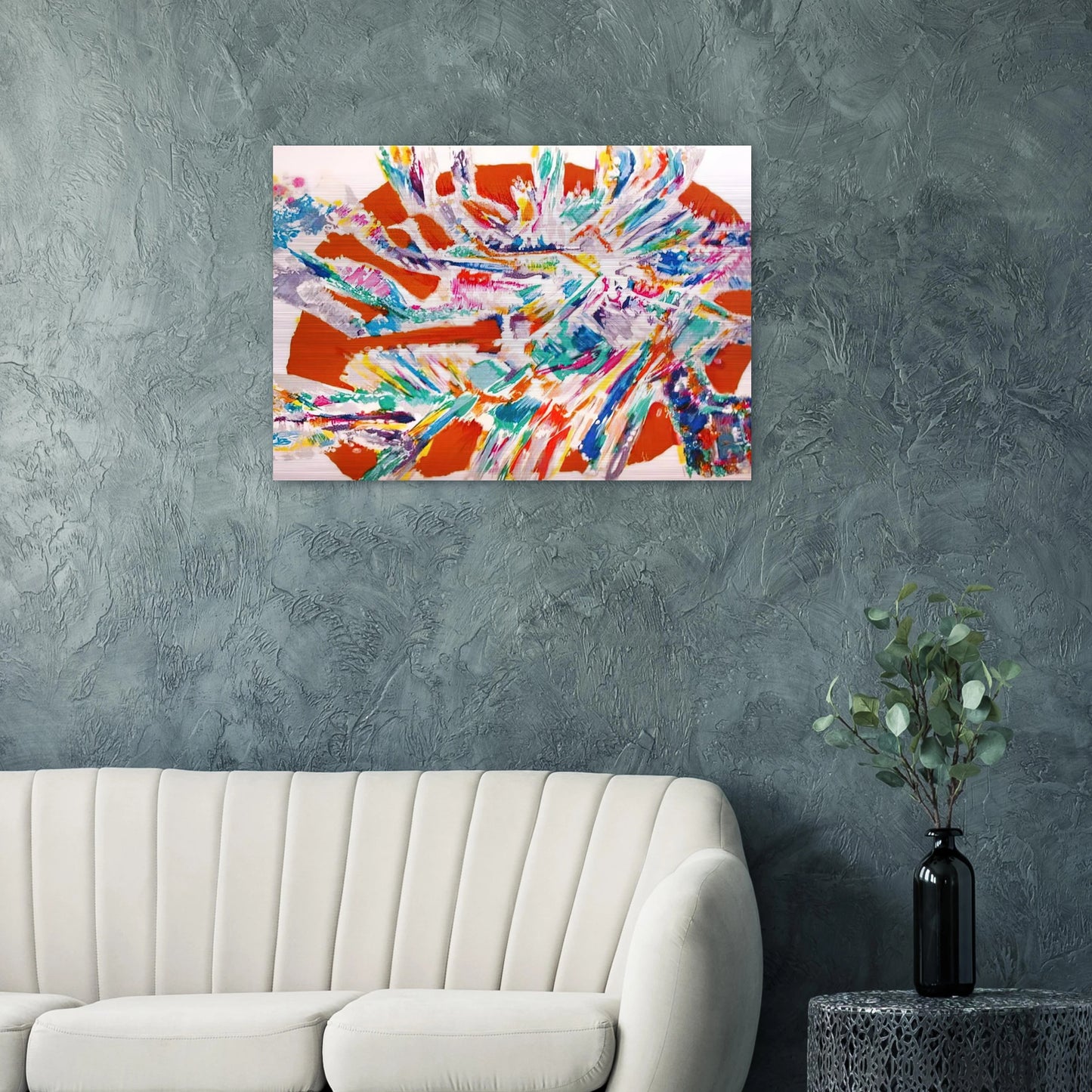 L'Apparition a Marie de Magdala - 1978 - Alfred Manessier Brushed Aluminum Print - 70x100 cm / 28x40 inches | Alfred Manessier Aluminum Print | Alfred Manessier Prints