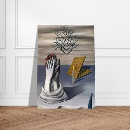 THE DAWN OF CAYENNE 1926 - Rene Magritte Brushed Aluminum Print - 70x100 cm / 28x40 inches | Rene Magritte Aluminum Print | Rene Magritte Prints
