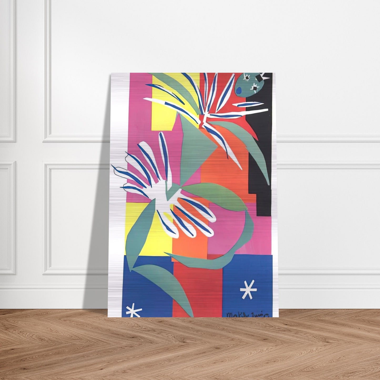 CREOLE DANCER - Henri Matisse Brushed Aluminum Print - 70x100 cm / 28x40 inches | Henri Matisse Aluminum Print | Henri Matisse Prints