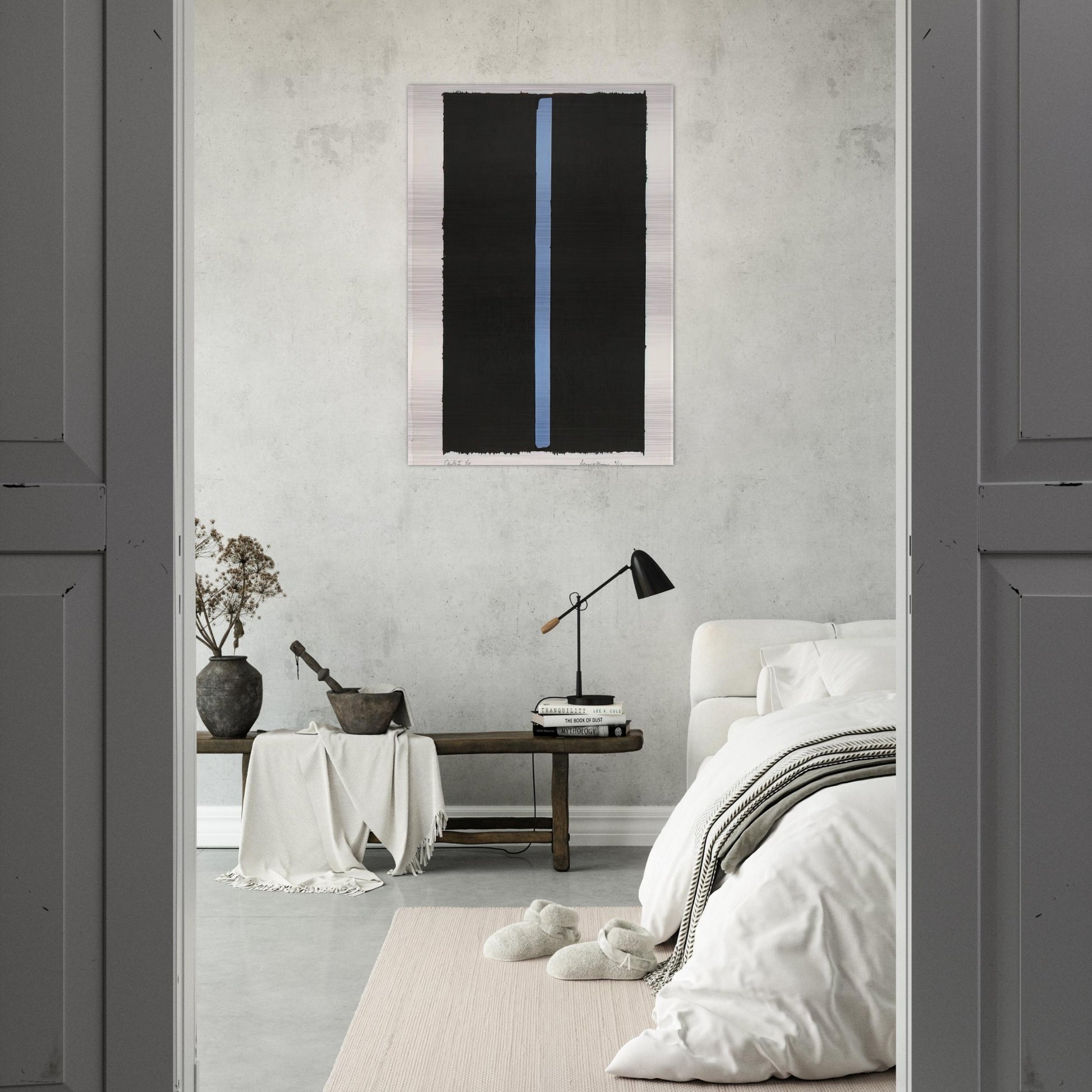 Canto II - Barnett Newman Brushed Aluminum Print - 70x100 cm / 28x40 inches | Barnett Newman Aluminum Print | Barnett Newman Prints