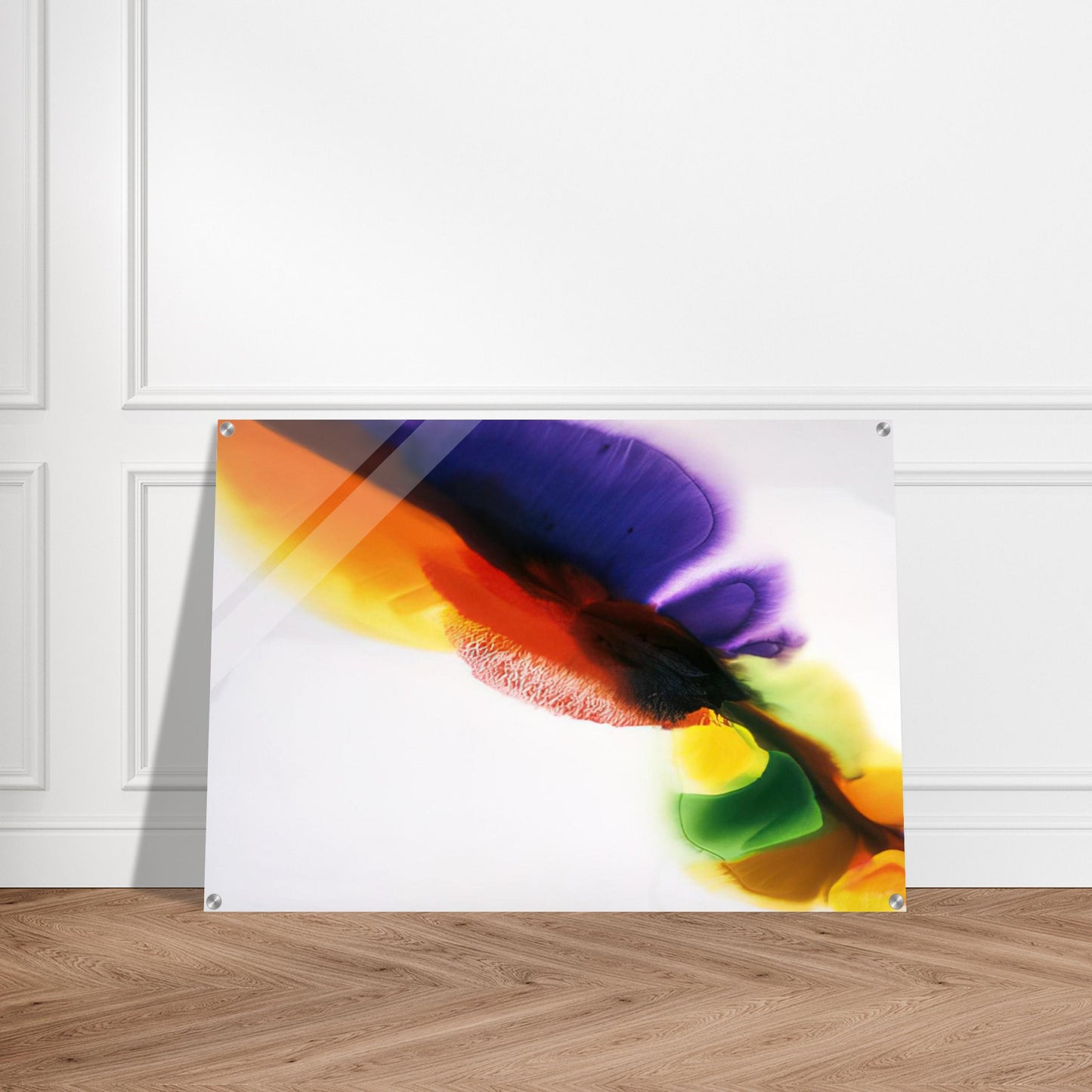 Phenomena Tibetan Flange - 1973 - Paul Jenkins Acrylic Print - 70x100 cm / 28x40″ inches