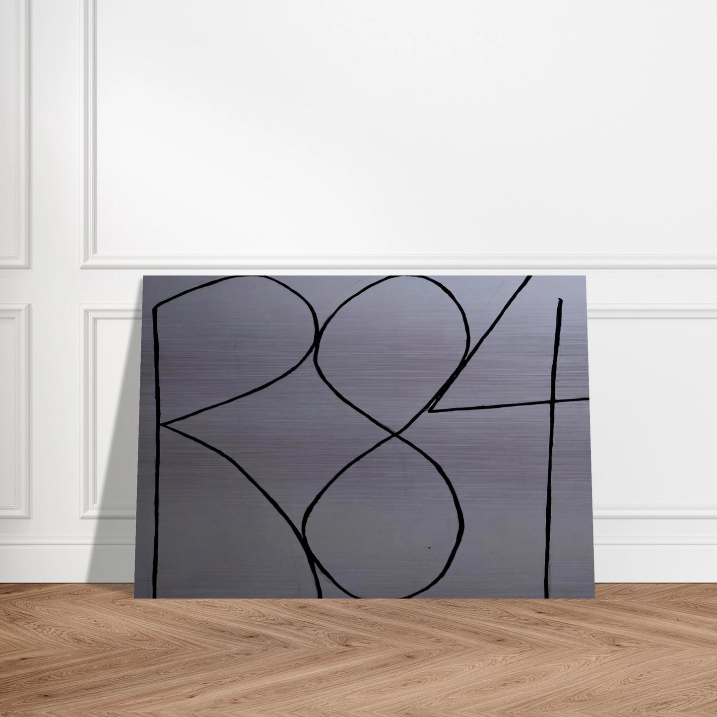 Spectrum I - Robert Ryman Brushed Aluminum Print - 70x100 cm / 28x40 inches | Robert Ryman Aluminum Print | Robert Ryman Prints