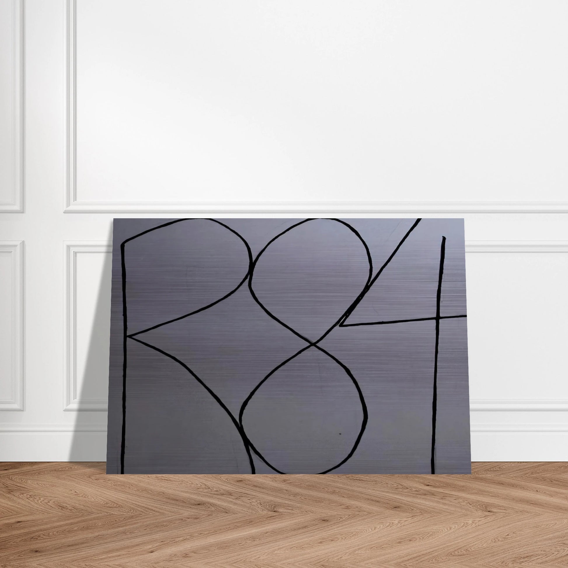 Spectrum I - Robert Ryman Brushed Aluminum Print - 70x100 cm / 28x40 inches | Robert Ryman Aluminum Print | Robert Ryman Prints