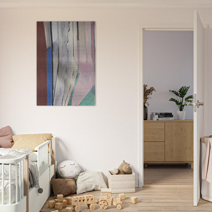 Ocean Park #6 - Richard Diebenkorn Brushed Aluminum Print - 70x100 cm / 28x40 inches | Richard Diebenkorn Aluminum Print | Richard Diebenkorn Prints