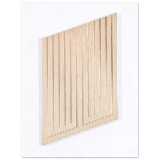 Donald Judd - Untitled 12-R - 1982  75x100 cm / 30x40inches Fine Art Poster