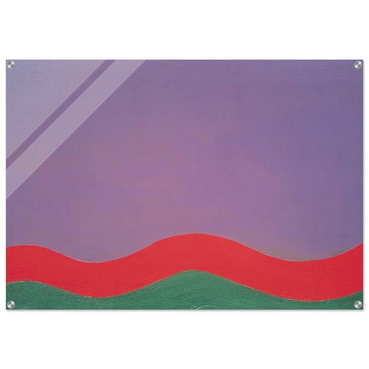 Out - Al Held Acrylic Print - 70x100 cm / 28x40″ inches