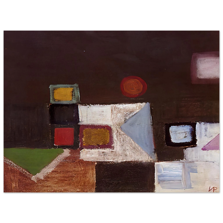 Victor Pasmore - Untitled - 1948  75x100 cm / 30x40inches Fine Art Poster