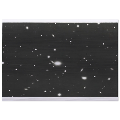 GALAXY 1975 - Vija Celmins Brushed Aluminum Print - 70x100 cm / 28x40 inches | Vija Celmins Aluminum Print | Vija Celmins Prints