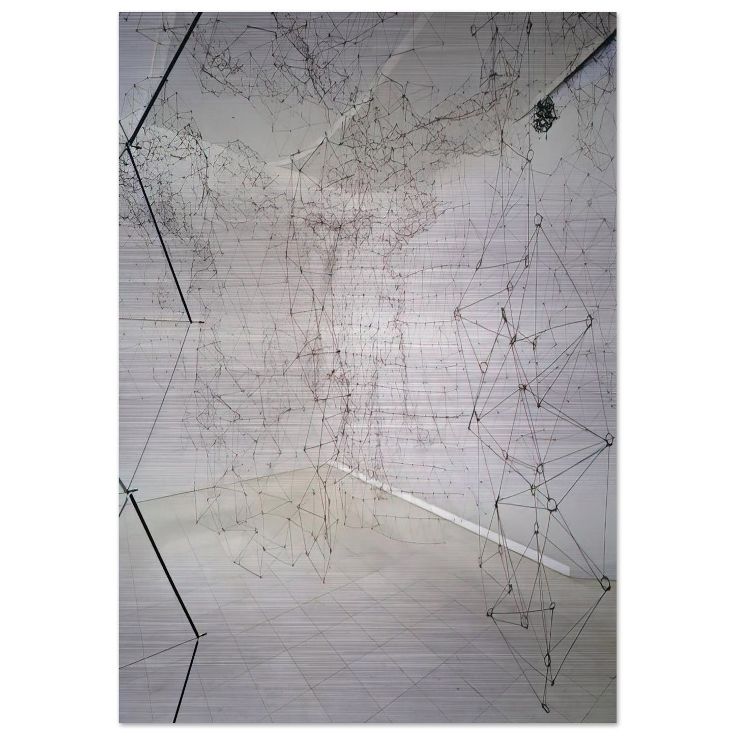 Recticulárea - Minimalism - Gego Brushed Aluminum Print - 70x100 cm / 28x40 inches | Gego Aluminum Print | Gego Prints