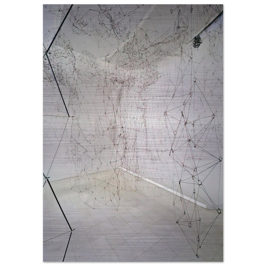 Recticulárea - Minimalism - Gego Brushed Aluminum Print - 70x100 cm / 28x40 inches | Gego Aluminum Print | Gego Prints