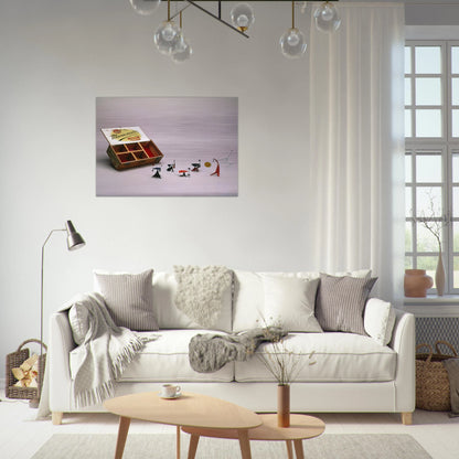 LOUISAS 43RD BIRTHDAY PRESENT 1948 - Alexander Calder Brushed Aluminum Print - 70x100 cm / 28x40 inches | Alexander Calder Aluminum Print | Alexander Calder Prints
