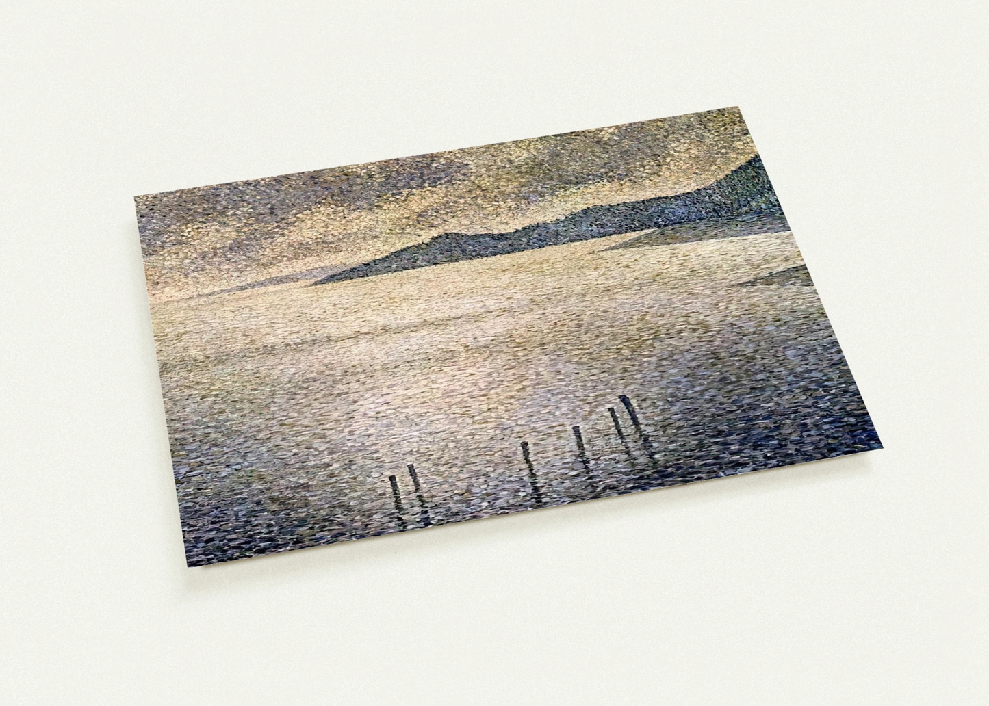 CHANNEL COAST 1892 By Theo van Rysselberghe Pack of 10 Post Cards | Theo van Rysselberghe Post Cards | A6 (10.5 x 14.8 cm) - 4.1 x 5.8 inches