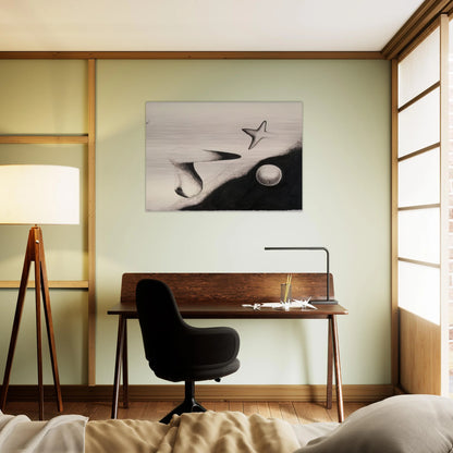 UNTITLED 1932 1 - Alexander Calder Brushed Aluminum Print - 70x100 cm / 28x40 inches | Alexander Calder Aluminum Print | Alexander Calder Prints