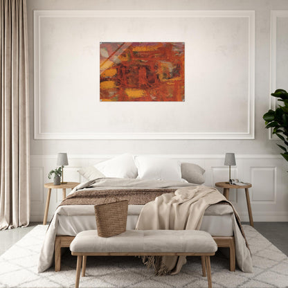 Ritual - Cy Twombly Acrylic Print - 70x100 cm / 28x40″ inches