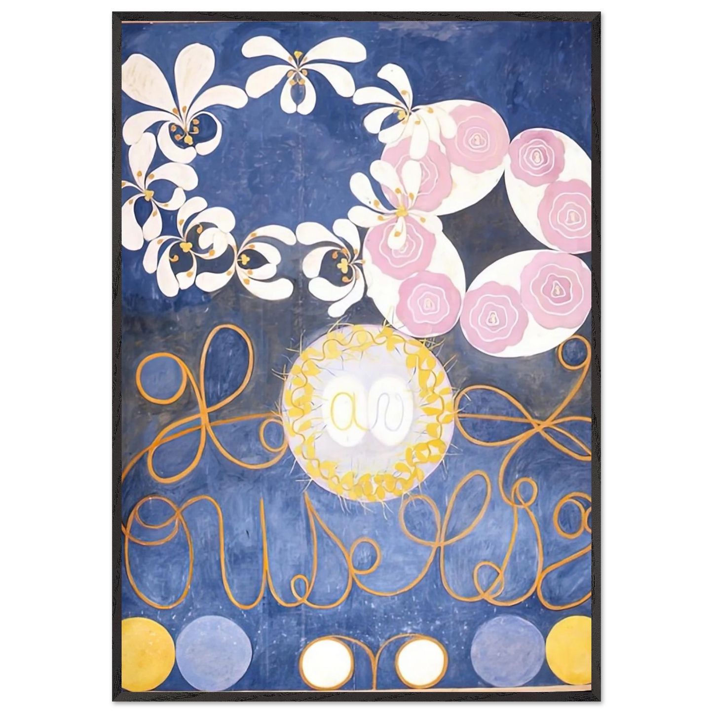 Hilma af Klint - THE TEN LARGEST 1907 Wall art - 40x50 cm / 16x20 inches - Fine Art Poster - -