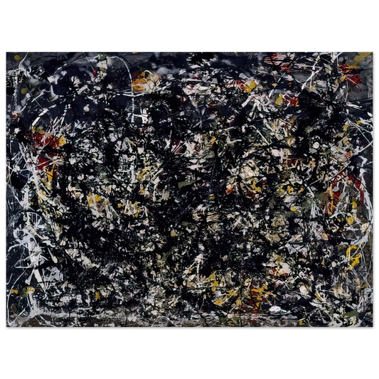 Jackson Pollock - NUMBER 6 1949  75x100 cm / 30x40inches Fine Art Poster