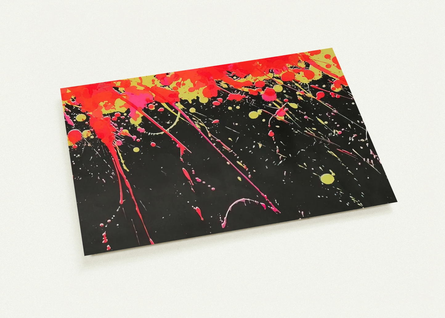 Fireworks - 1973 By Walasse Ting Pack of 10 Post Cards | Walasse Ting Post Cards | A6 (10.5 x 14.8 cm) - 4.1 x 5.8 inches