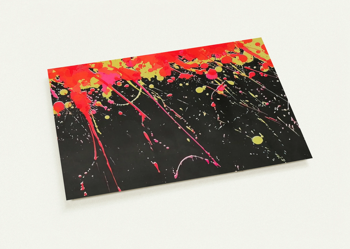 Fireworks - 1973 By Walasse Ting Pack of 10 Post Cards | Walasse Ting Post Cards | A6 (10.5 x 14.8 cm) - 4.1 x 5.8 inches