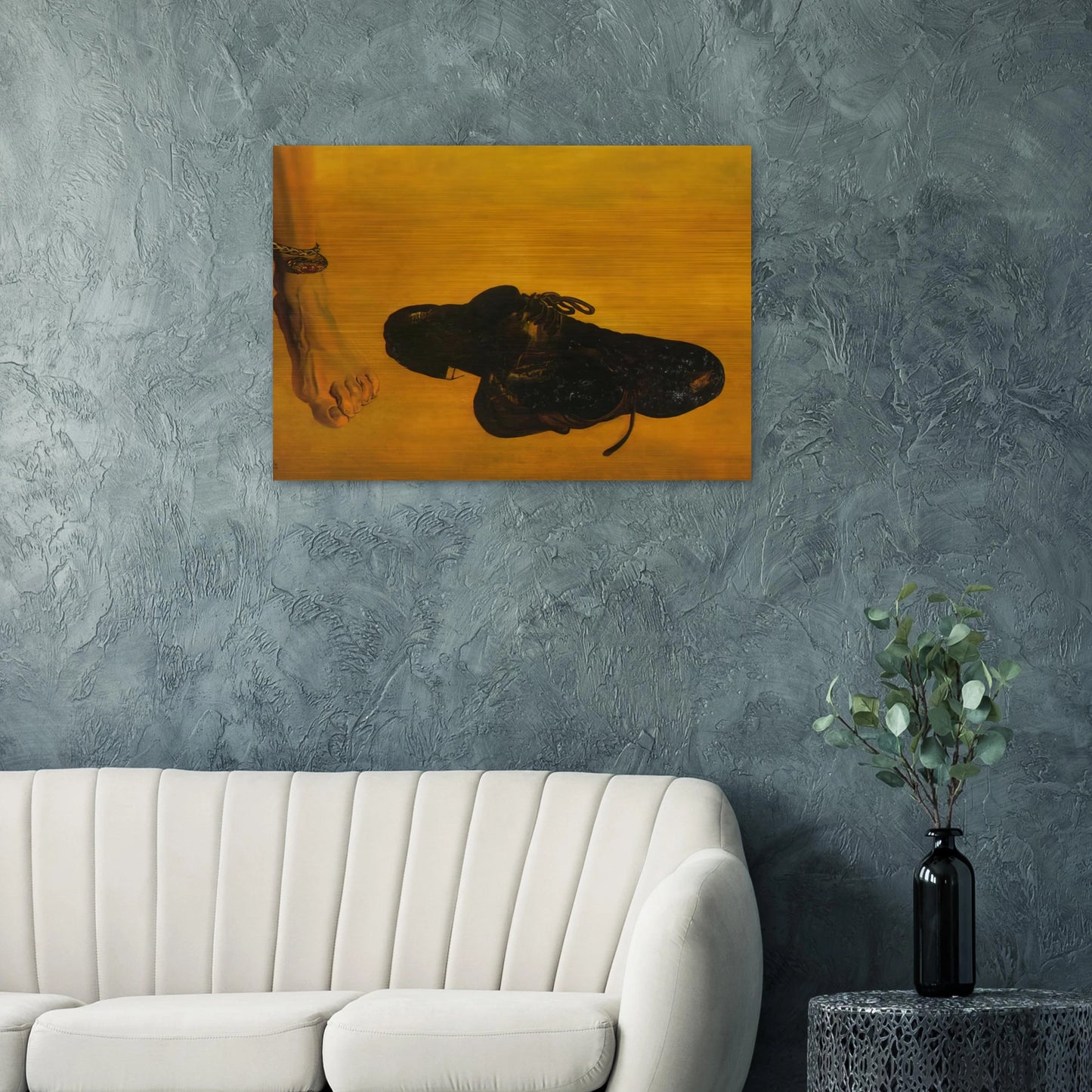 ORIGINAL SIN - Salvador Dali Brushed Aluminum Print - 70x100 cm / 28x40 inches | Salvador Dali Aluminum Print | Salvador Dali Prints