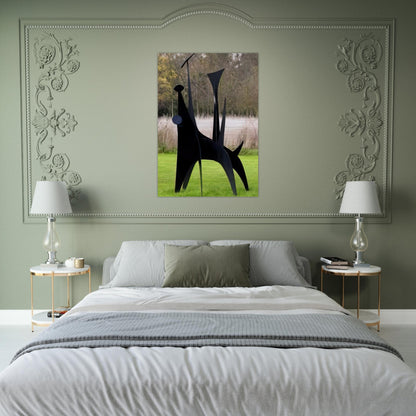 THE DOG - Alexander Calder Brushed Aluminum Print - 70x100 cm / 28x40 inches | Alexander Calder Aluminum Print | Alexander Calder Prints