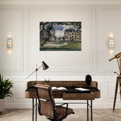 CHATEAU DE CHENONCEAUX 1917 - Henri Matisse Brushed Aluminum Print - 70x100 cm / 28x40 inches | Henri Matisse Aluminum Print | Henri Matisse Prints
