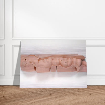 MAMELLES 1991 - Louise Bourgeois Brushed Aluminum Print - 70x100 cm / 28x40 inches | Louise Bourgeois Aluminum Print | Louise Bourgeois Prints